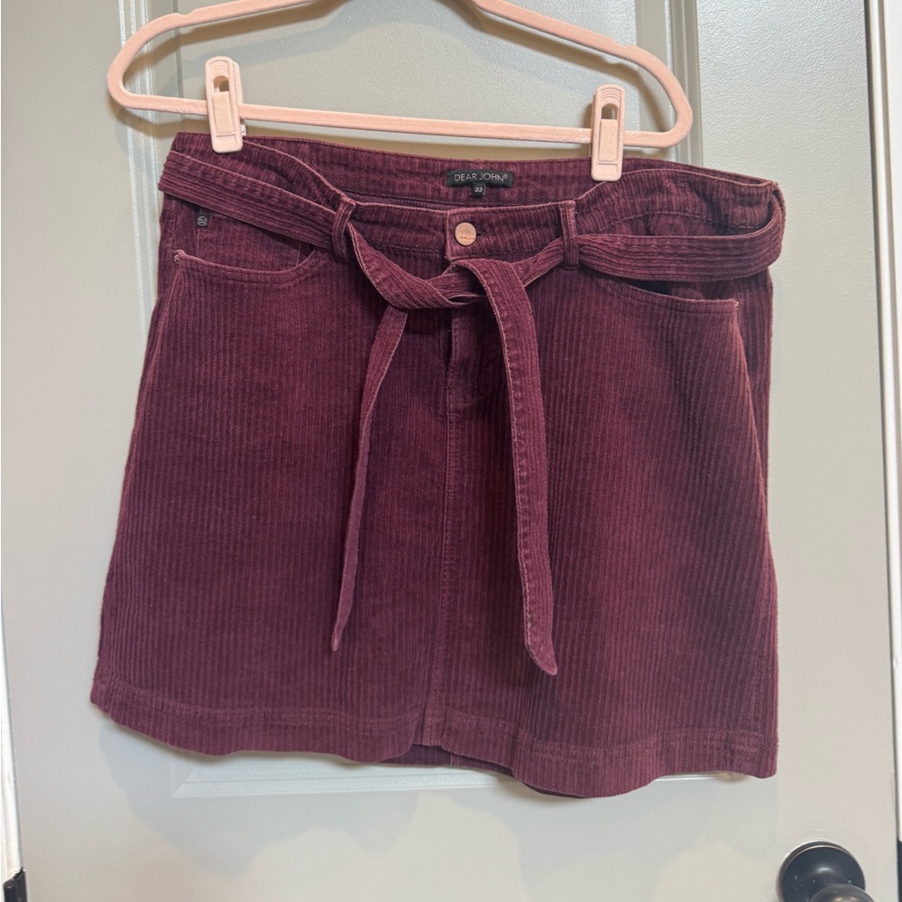 Dear John Corduroy Skirt